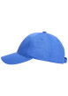 Thumbnail Casquette bleue unie en coton pourvu d'une fermeture strapback - Image 3