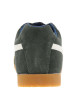 Thumbnail Tennis kaki en cuir nubuck avec un talon plat et des lacets - Image 6