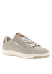 Thumbnail Tennis beiges à semelle plate avec une fermeture à lacets et zip latéral - Image 3
