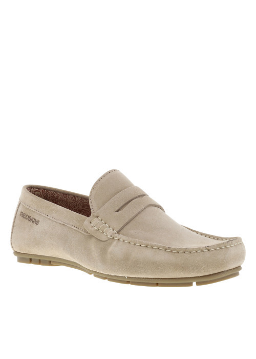 Mocassins Redskins Bicari en cuir beiges