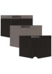 Thumbnail Lot de 3 boxers classiques ditsincts en coton multicolores unis