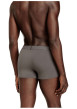 Thumbnail Lot de 3 boxers classiques ditsincts en coton multicolores unis - Image 3