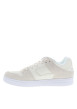 Thumbnail Baskets skate blanches à semelle plate avec une languette épaisse - Image 3