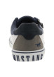 Thumbnail Tennis blanches à semelle plate avec des lacets et un zip latéral - Image 6