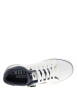 Thumbnail Tennis blanches à semelle plate avec des lacets et un zip latéral - Image 4