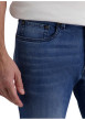 Thumbnail Jean stone avec une coupe ajustée et une fermeture zippée avec un bouton - Image 5