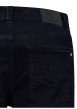 Thumbnail Jean en coton nuit uni avec une coupe ajustée et un patch à la taille - Image 4