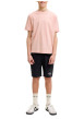 Thumbnail Short jogging noir uni avec une coupe droite et une taille élastiquée - Image 3