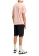 Thumbnail Short jogging noir uni avec une coupe droite et une taille élastiquée - Image 4