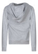 Thumbnail Sweat gris uni pourvu d'une coupe droite et d'un imprimé tropical - Image 2