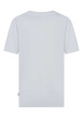 Thumbnail T-shirt en coton biologique blanc uni pourvu d'un imprimé balle de basket - Image 2
