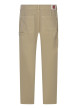 Thumbnail Pantalon cargo Kobe en coton beige uni pourvu d'une coupe droite - Image 2