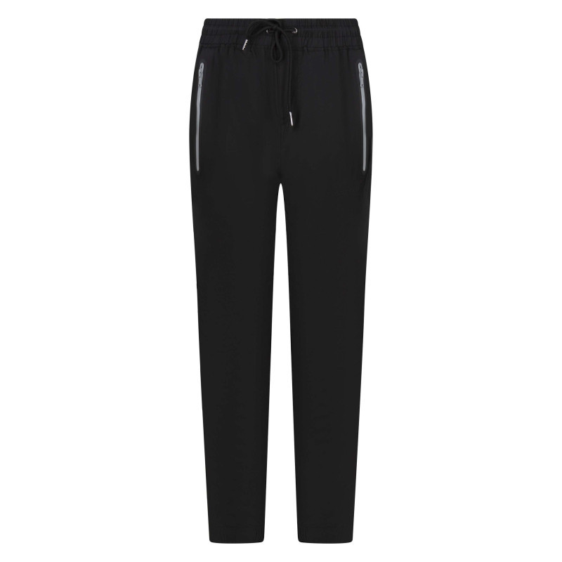 Project X - Pantalon Jogging Technique Noir Uni Pourvu D'une Coupe Slim - Noir Project X - Pantalon Jogging Technique Noir Uni Pourvu D'une Coupe Slim - Noir