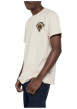 Thumbnail T-shirt en coton écru uni pourvu d'un col rond et d'un imprimé tigre - Image 5