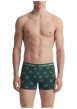Thumbnail Lot de 3 boxers classiques en coton biologique multicolores à motifs - Image 3