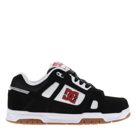 Baskets skate noires à semelle plate avec une...