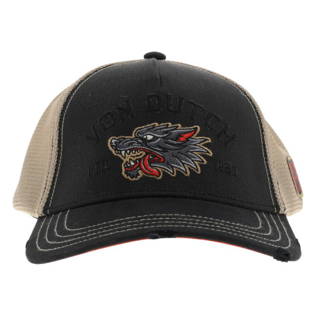Casquette anthracite unie pourvue d'une...