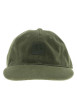 Thumbnail Casquette en coton kaki unie pourvue d'une fermeture strapback