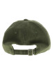 Thumbnail Casquette en coton kaki unie pourvue d'une fermeture strapback - Image 2