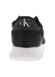Thumbnail Baskets basses noires avec nom de la marque et monogramme sur l'extérieur - Image 4
