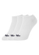 Thumbnail Lot de 3 paires de chaussettes basses blanches petit logo