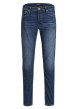 Thumbnail Jean bleu effet délavé à style 5 poches et une coupe regular fit