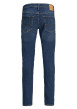 Thumbnail Jean bleu effet délavé à style 5 poches et une coupe regular fit - Image 4