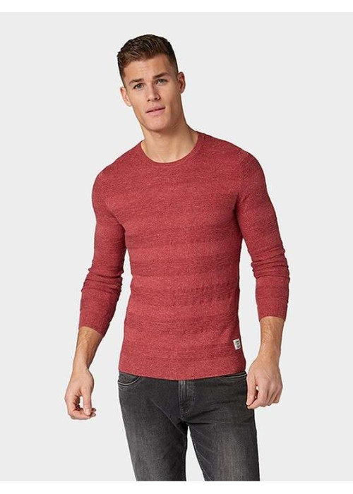 Pull homme rouge