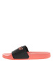 Thumbnail Claquettes noires à semelle saumon et semelle ergonomique antidérapante - Image 2