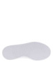 Thumbnail Baskets basses tennis Advantage en cuir blanches avec empiècements bleus - Image 6