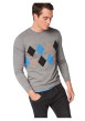 Thumbnail Pull homme gris - Image 2