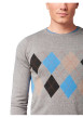 Thumbnail Pull homme gris - Image 5