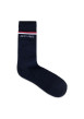 Thumbnail Coffret de chaussettes hautes en coton mélangé marine coupe haute rayées, à pois et unies - Image 7