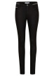 Thumbnail Pantalon 5 Poches noir uni avec des liserés et une coupe slim - Image 7