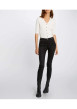 Thumbnail Pantalon 5 Poches noir uni avec des liserés et une coupe slim - Image 9