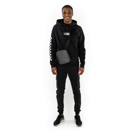 Pantalon Cargo noir uni à coupe ample et une...