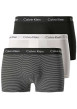 Thumbnail Lot de 3 Boxers courts en coton multicolores unies coupe fermée - Image 4
