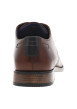 Thumbnail Derbies en cuir cognac avec semelle à talon plat et fermeture à lacets - Image 6