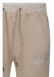 Thumbnail Pantalon de jogging beige uni avec une coupe slim et une taille haute - Image 4