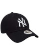 Thumbnail Casquette League Basic 9Forty en coton marine unie avec une coupe strapback et des inscriptions ""NY"" brodées - Image 3