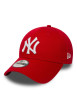 Thumbnail Casquette rouge unie avec logo de la marque brodé et à fermeture boucle inox - Image 2