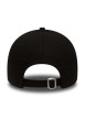 Thumbnail Casquette garçon noire unie à visière courbée et une fermeture strapback - Image 3