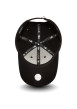 Thumbnail Casquette garçon noire unie à visière courbée et une fermeture strapback - Image 4