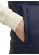 Thumbnail Doudoune sans manches bleue marine matelassée coupe droite avec une capuche - Image 3