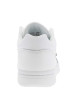 Thumbnail Baskets basses 480 tennis en cuir blanches avec lacets plats et logo cousu - Image 7