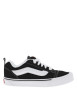 Thumbnail Baskets basses Knu Skool en cuir noires avec une forme large et des lacets plats - Image 2