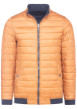 Thumbnail Blouson marine et orange réversible coupe droite col camionneur - Image 4