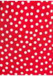 Thumbnail Robe longue rouge à coupe droite pourvue d'un col v et de manches courtes - Image 2