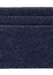 Thumbnail Porte-cartes en coton marine pourvu d'un patch embossé au nom de la marque - Image 4