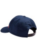 Thumbnail Casquette en coton marine pourvue d'oeillets d'aération et du nom de la marque - Image 3